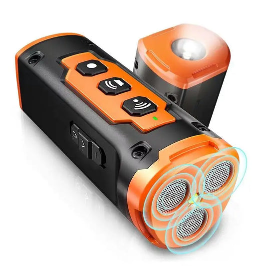 Ultrasonic Dog Training Device Rechargeable Anti Dog Bark Deterrent Device With LED Flashlight