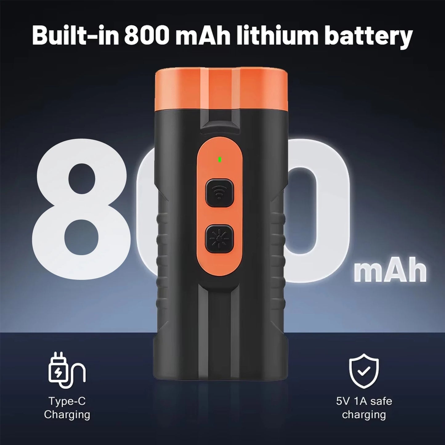 2025 Dual Head Ultrasonic Dog Repeller USB Rechargeable Dog Training Device High-Power Anti Bark Device with LED Flashlight