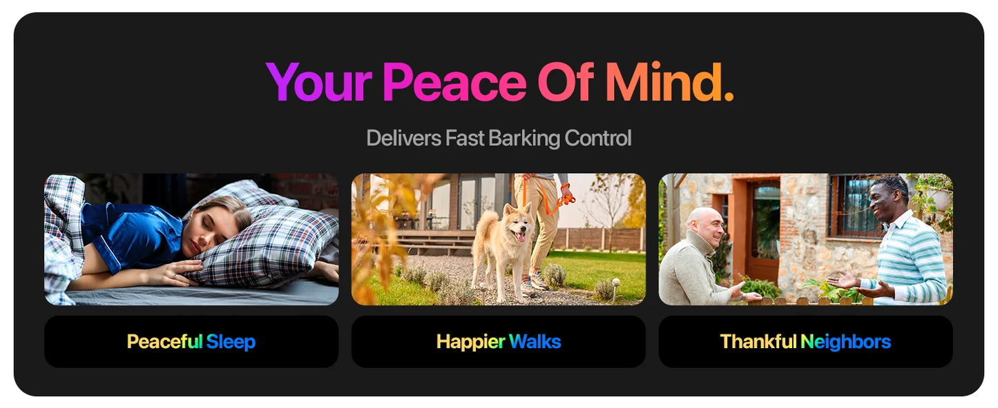 Ultrasonic Dog Training Device Rechargeable Anti Dog Bark Deterrent Device With LED Flashlight